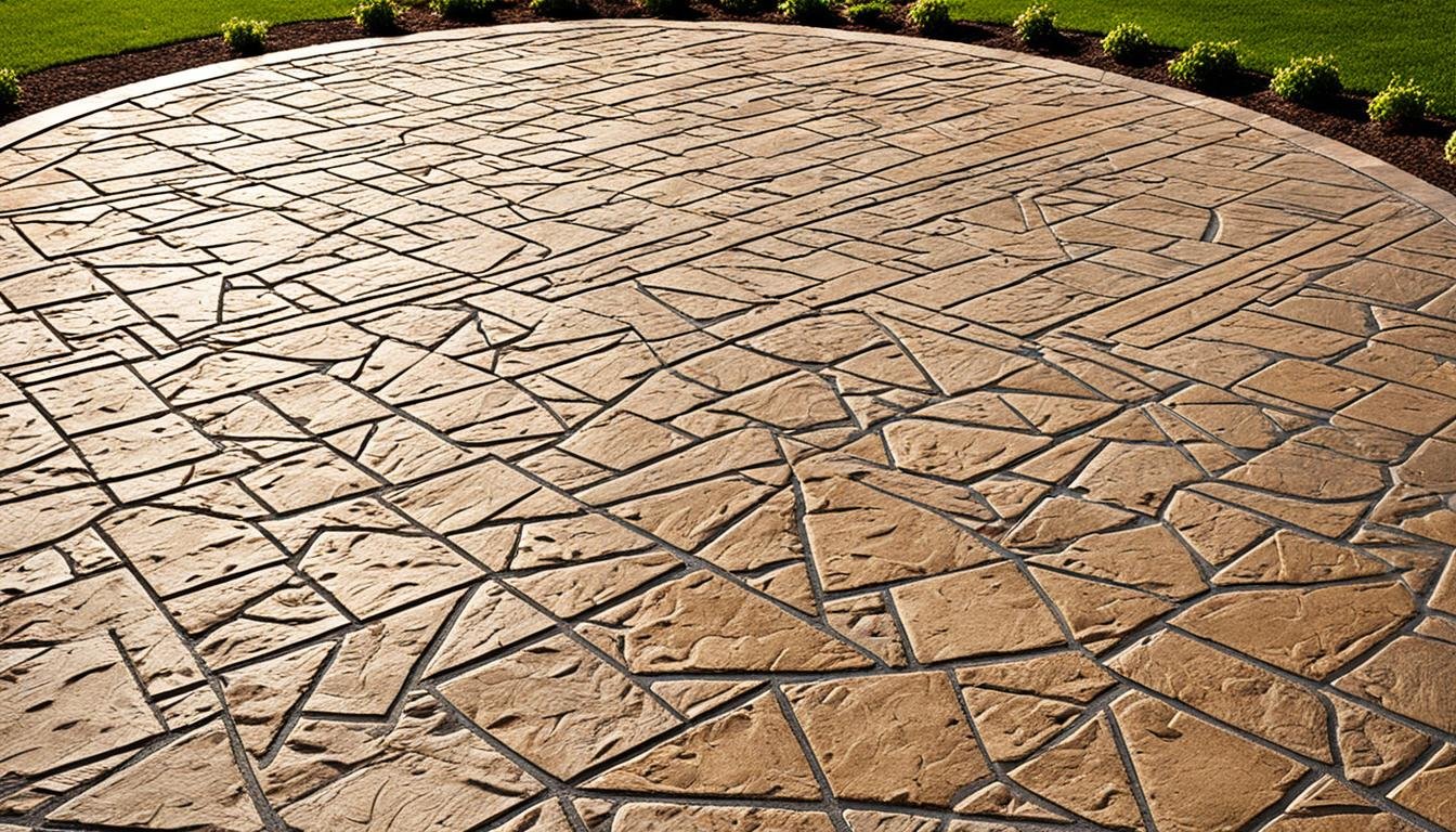 stamped concrete