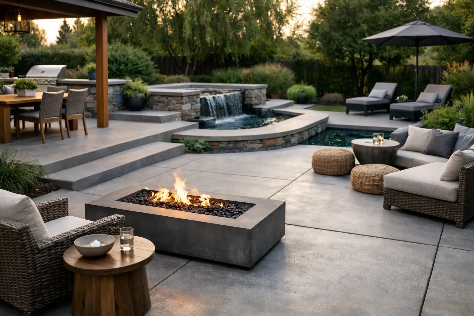 10 Best Concrete Patio Designs for Homes
