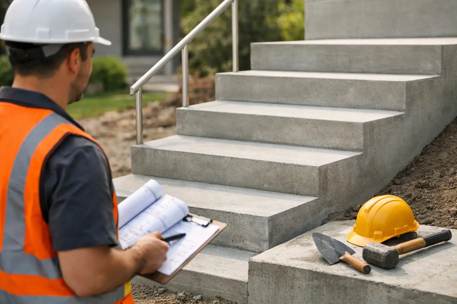 Choosing a Concrete Stairs Installation Contractor