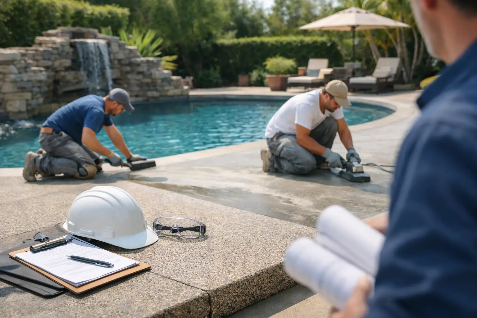 Choosing Pool Deck Resurfacing Contractors