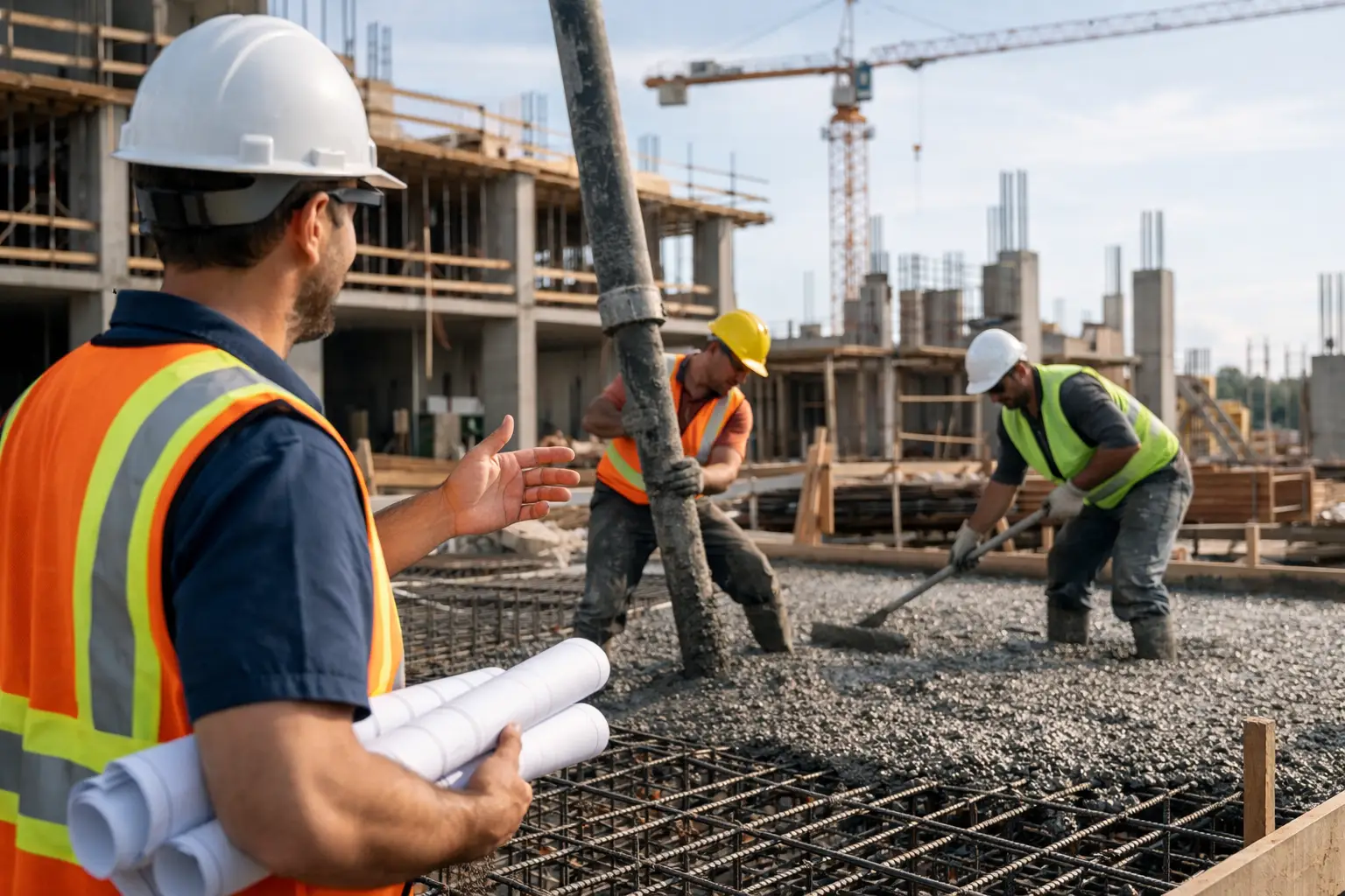 How a New Construction Concrete Contractor Helps