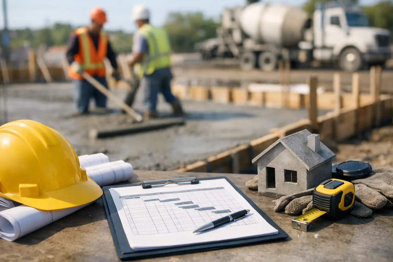 Concrete Contractor Project Timeline: What to Expect