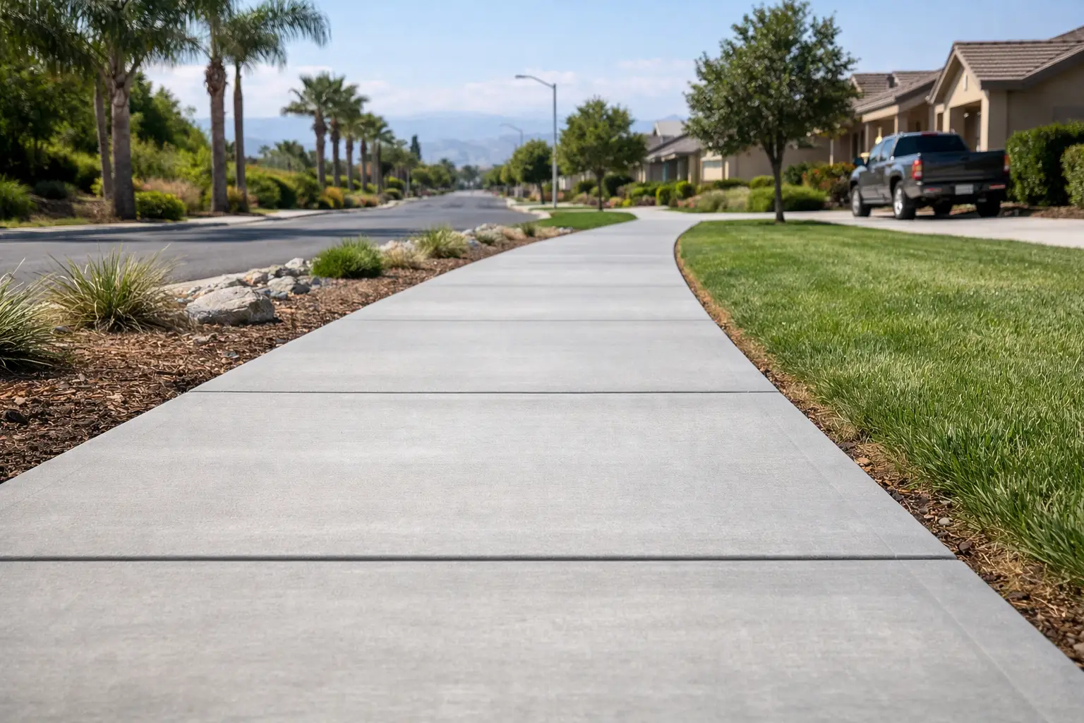 Concrete Sidewalks That Last in Bakersfield