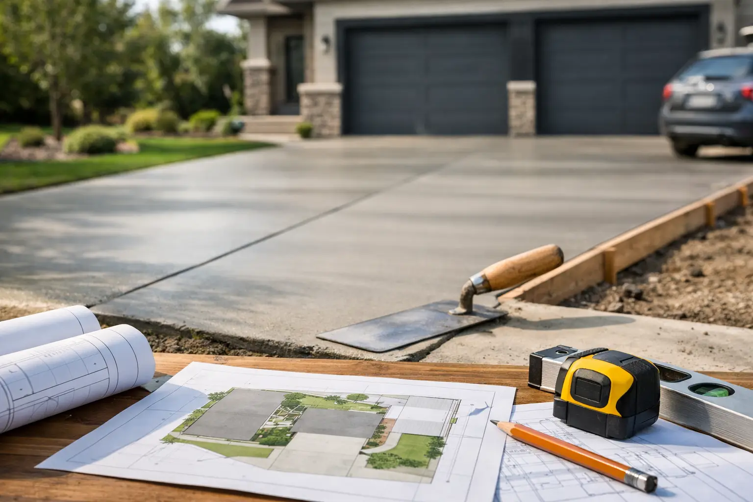 Residential Concrete Driveway Planning Guide