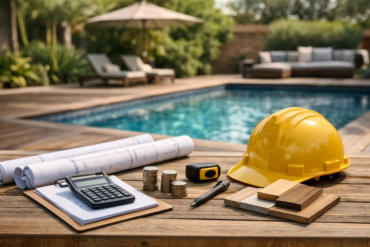 How to Budget Pool Deck Renovation Costs