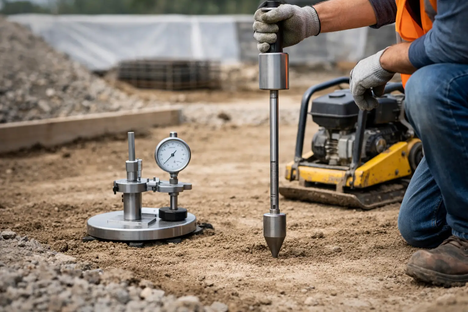 How to Test Soil Compaction Before Concrete