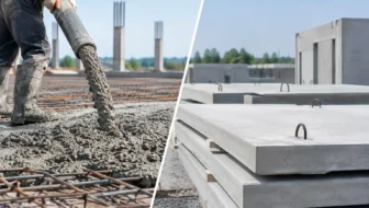 Poured Concrete Versus Precast Concrete Compared