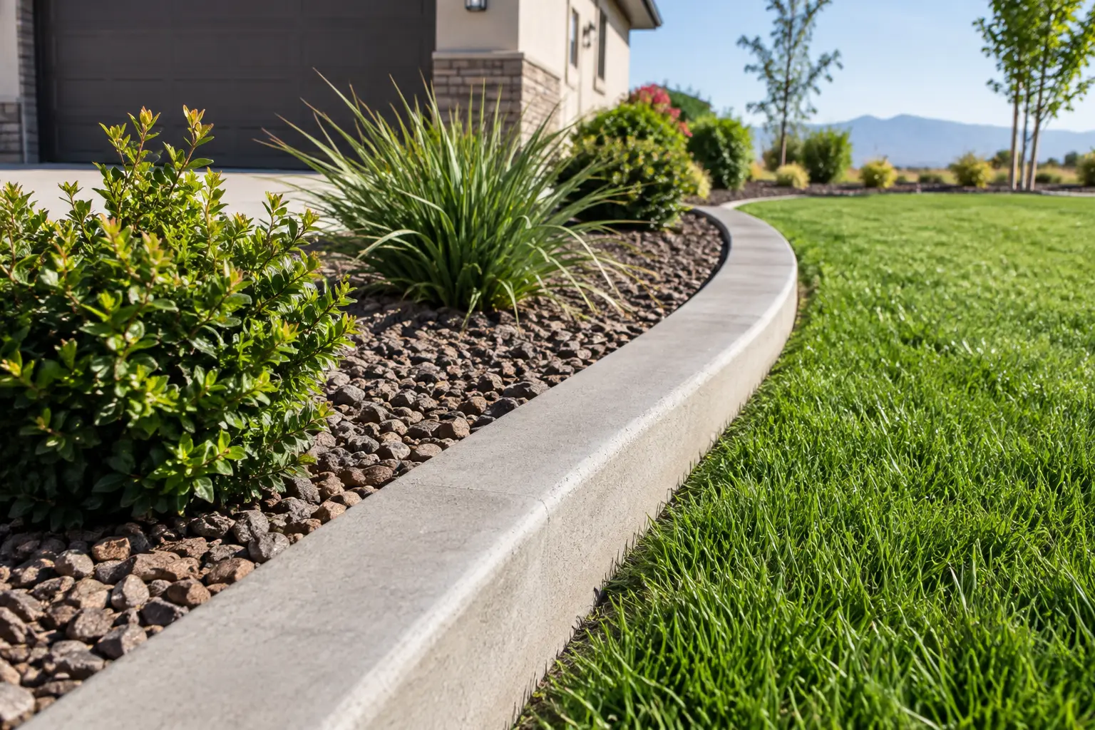 Concrete Curbing for Bakersfield Properties
